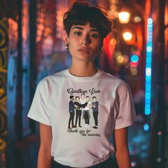 Thank You Liam Printed Tribute T-shirt