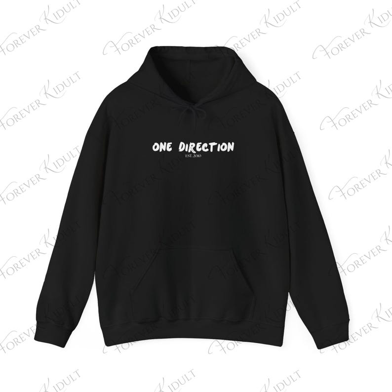 Unisex 1D Inspired Print Cozy Hoodie