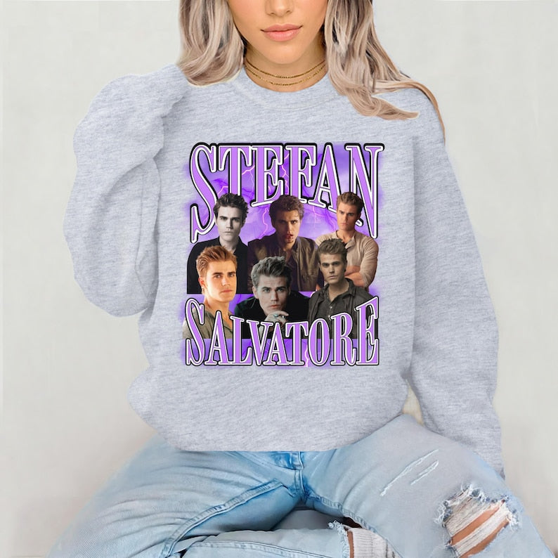 Stefan Salvatore Printed Sweatshirt