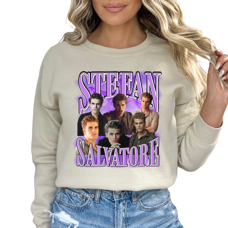 Stefan Salvatore Printed Sweatshirt