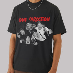 Unisex 1D Graphic Crew Neck T-shirt