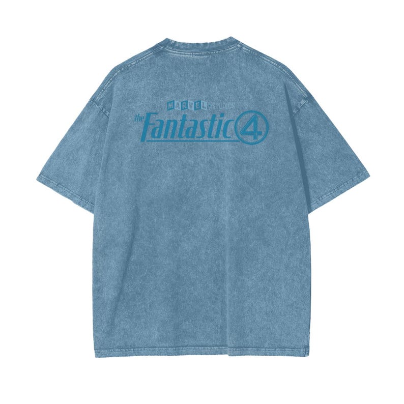 Vintage Fantastic 4 Logo Washed T-Shirt