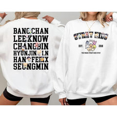YOU MAKE SKZ STAY Crewneck Sweatshirt Top