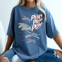Vintage SW Battleship Pew Pew Pew Tee