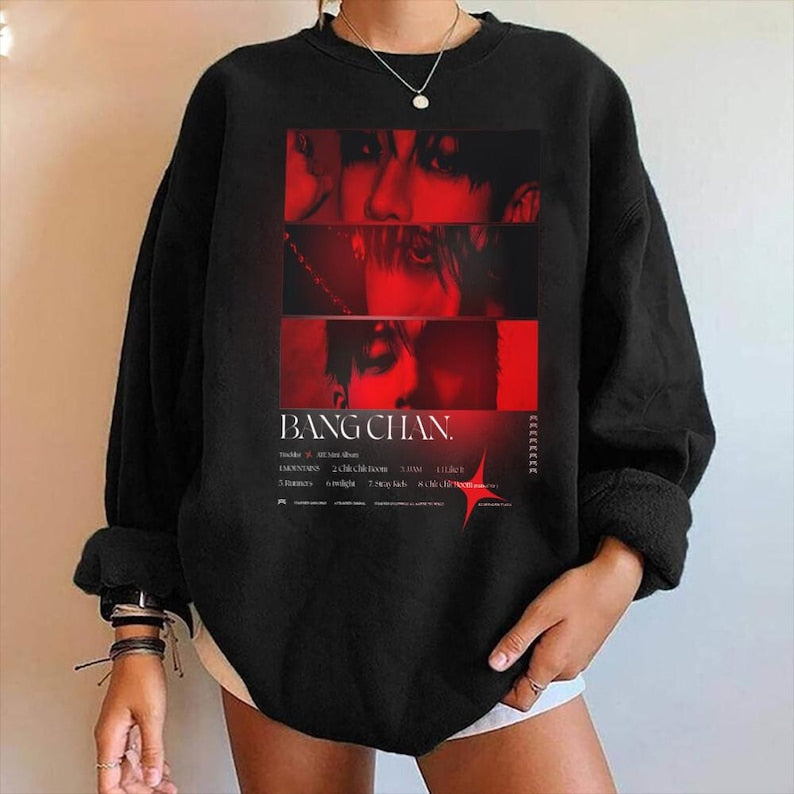 Bang Chan Graphic Sweatshirt Hoodie