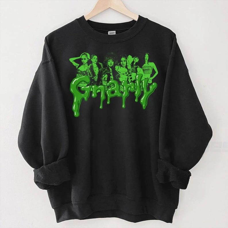 Kpop Gnarly Album Graphic SweatShirt Top