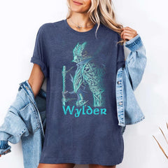 Unisex Wylder Game Print Crew Neck T-Shirt
