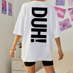 Retro KPOP Duh! Theo Soul Printed T-shirt