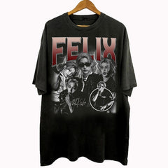 Vintage Felix Graphic Cotton Washed T-Shirt