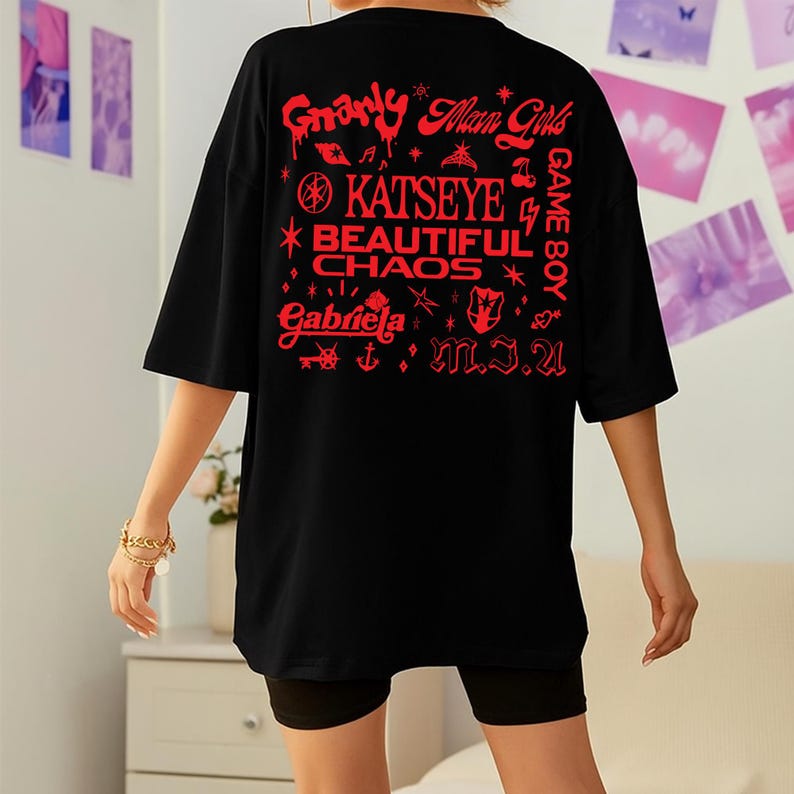 Cool Kpop Beautiful Chaos Tracklist Hoodie Shirt