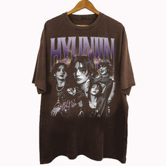 Vintage Hyunjin Cotton Washed Unisex T-Shirt