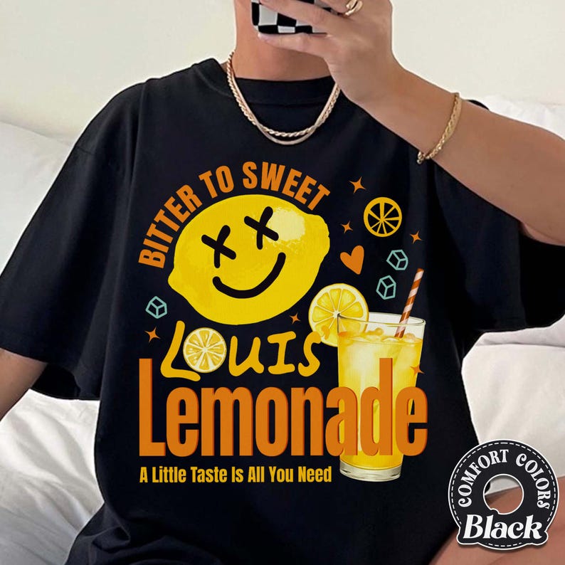 Louis Lemonade BITTER TO SWEET Graphic Tee