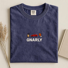 GNARLY Embroidery T-Shirt Top