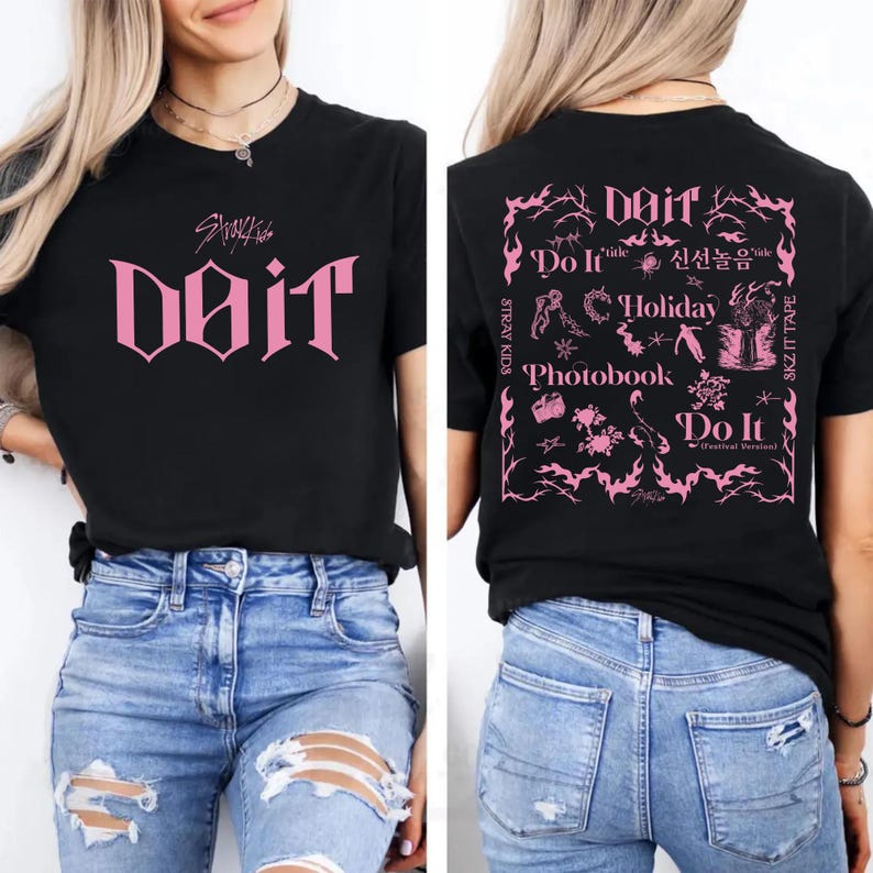 SKZ Do It Tracklist Shirt