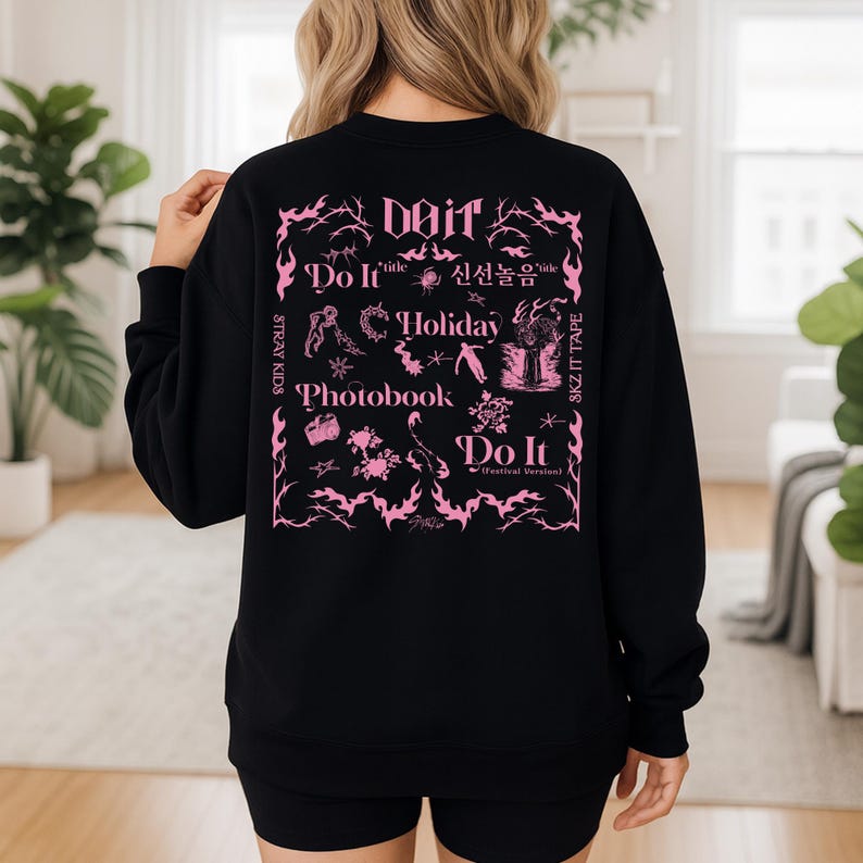 SKZ Do It Tracklist Sweatshirt