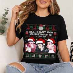 All I Want For Christmas Is Hyunjin Sweatshirt