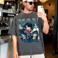 Vintage Han Graphic Cotton Washed Tee