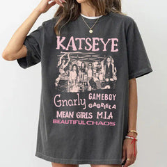 Katseye Beautiful Chaos Tracklist T-Shirt