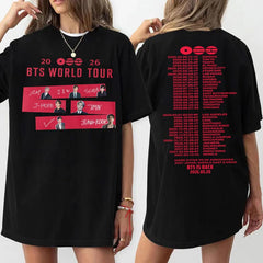 BTS World tour 2026 Shirt Limited Edition