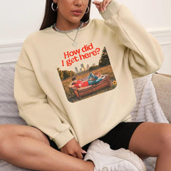 Louis How Did I Get Here Graphic Sweatshirt Tee