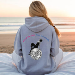 Kiss All The Time. Disco, Occasionally, Retro Pop Music Fan Hoodie