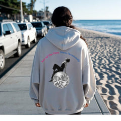 Kiss All The Time. Disco, Occasionally, Retro Pop Music Fan Hoodie