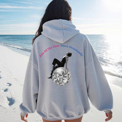 Kiss All The Time. Disco, Occasionally, Retro Pop Music Fan Hoodie