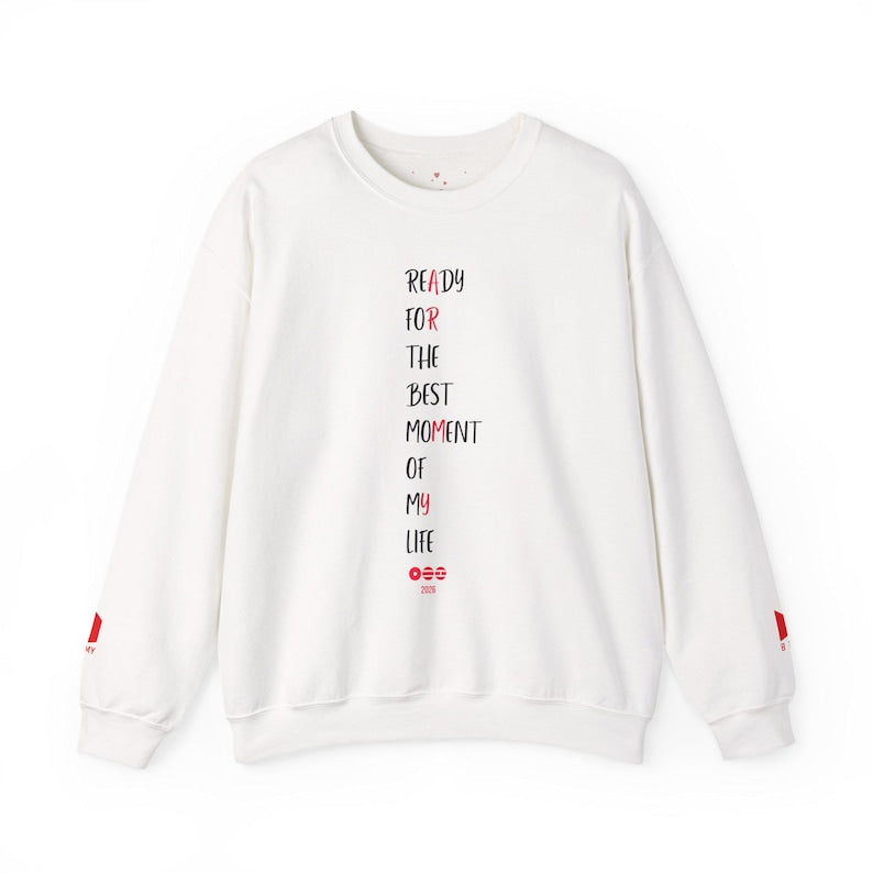 BTS 2026 ARMY Letter Printed Sweatshirt