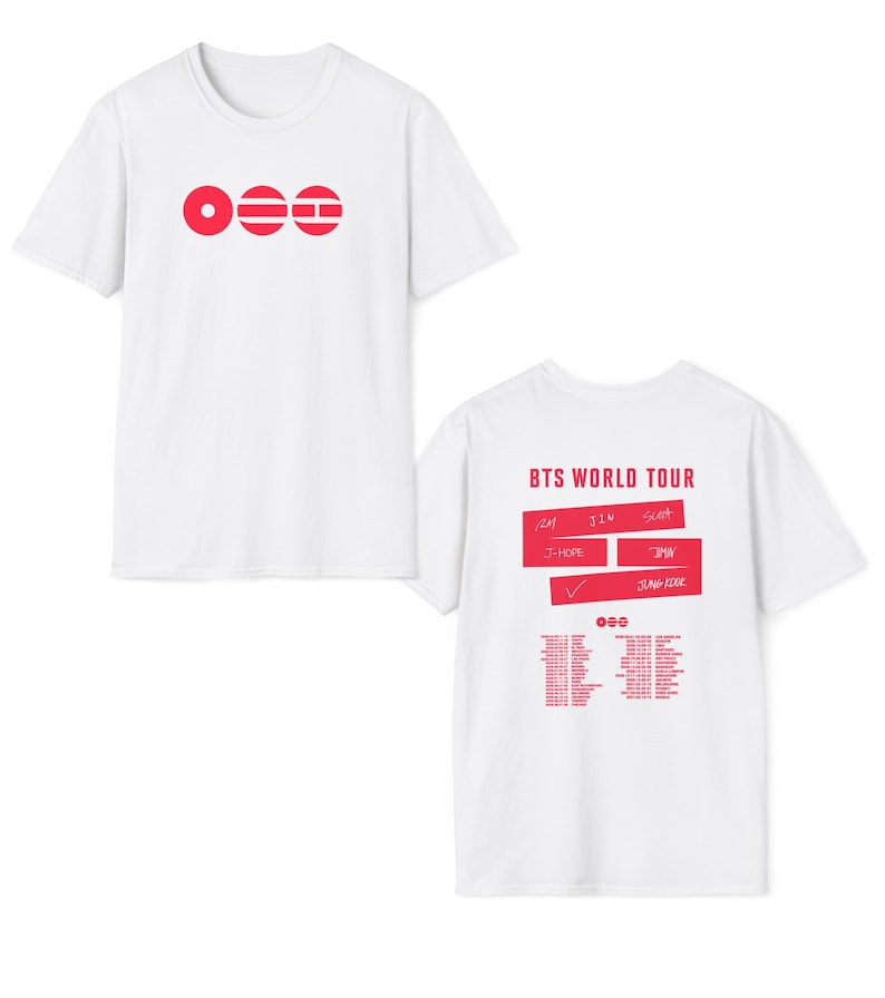 BTS Arirang Tour Comeback T-shirt