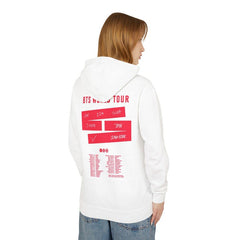 BTS World Tour Logo Print Hoodie