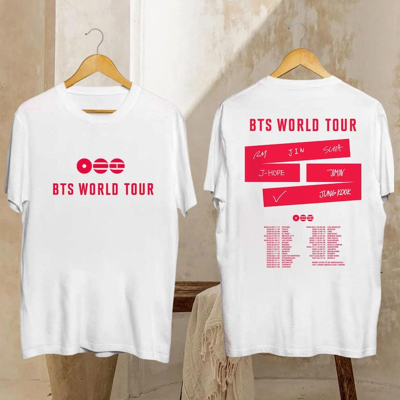 BTS World Tour 2026 Comeback T-Shirt