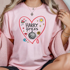HS Disco Heart T-Shirt Gift