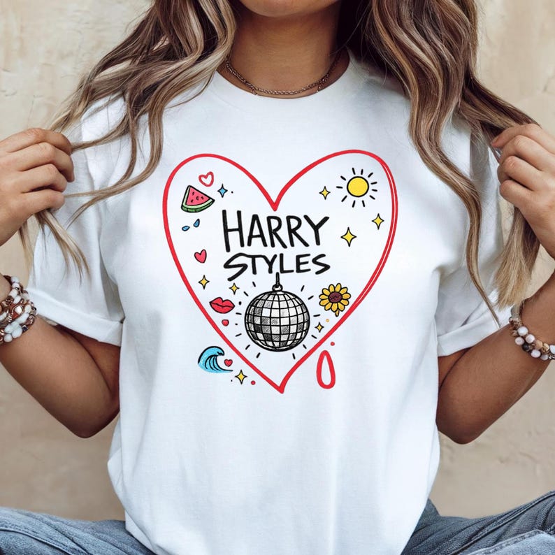 HS Disco Heart T-Shirt Gift