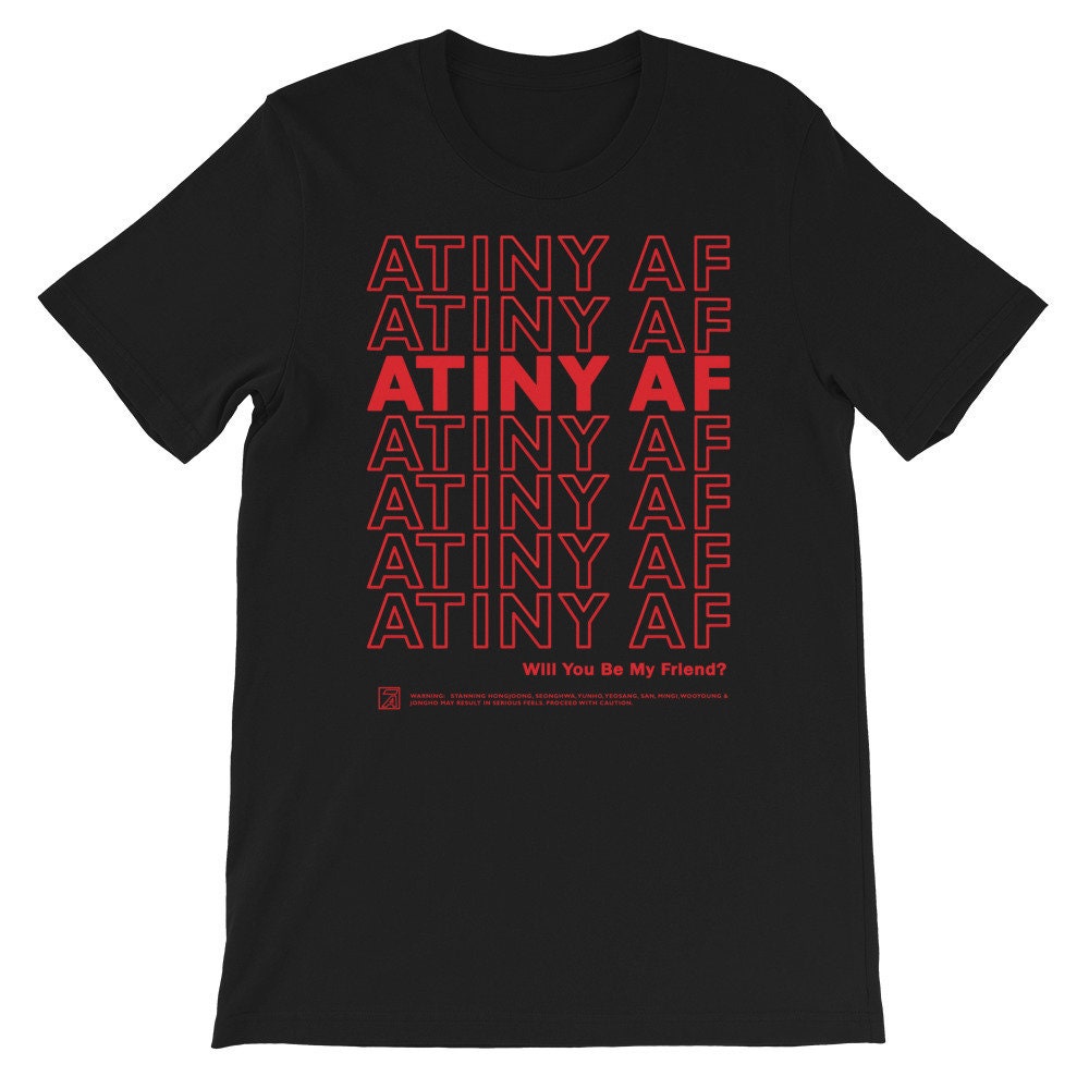ATINY AF Print Crewneck T-Shirt