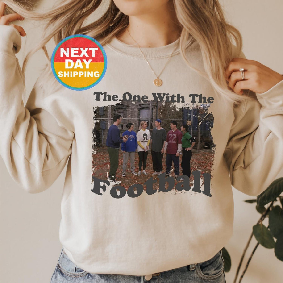 The One With The Football Friends Sweatshirt
