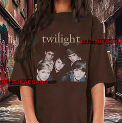 Retro Twilight 1D Unisex Cotton Tee