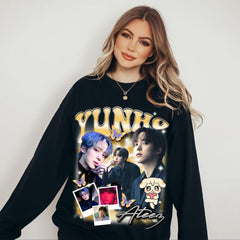 Yunho Collage Aesthetic T-shirt Top
