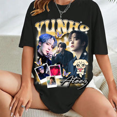 Yunho Collage Aesthetic T-shirt Top