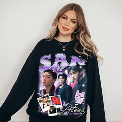 San Graphic Crewneck T-shirt Top
