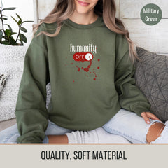 Humanity Off Switch TVD Crewneck Sweatshirt
