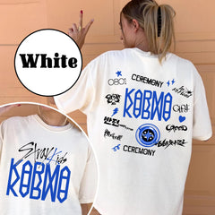 SKZ Karma Tracklist Printed Tee