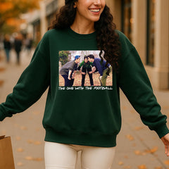 The One With The Football Friends Graphic Sweatshirt
