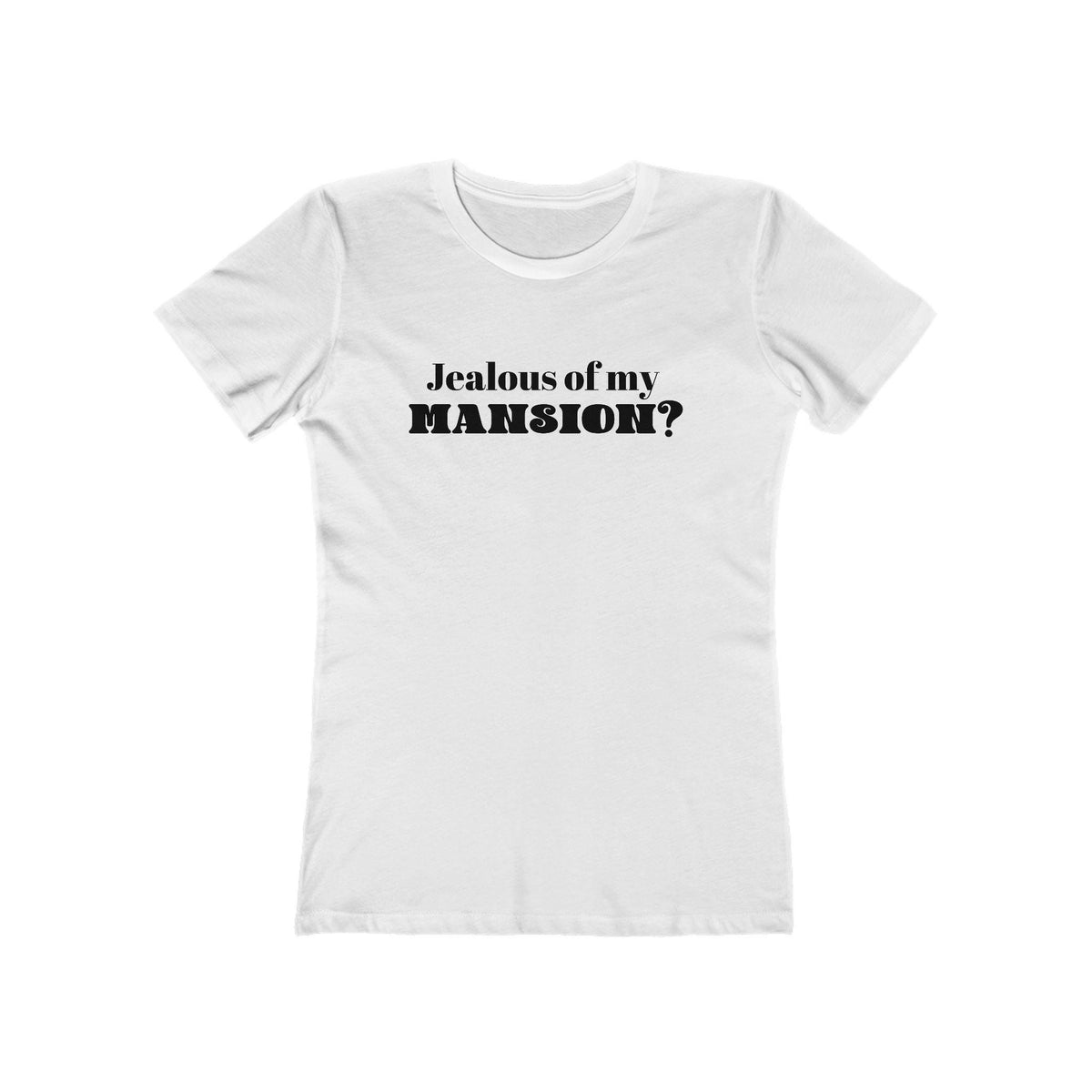 Jealous Of My Mansion Gnarly Printed T-Shirt