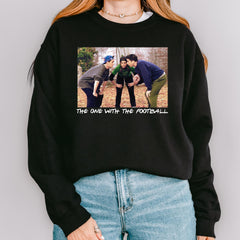 The One With The Football Friends Graphic Sweatshirt