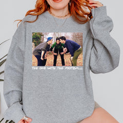 The One With The Football Friends Graphic Sweatshirt