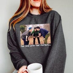The One With The Football Friends Graphic Sweatshirt