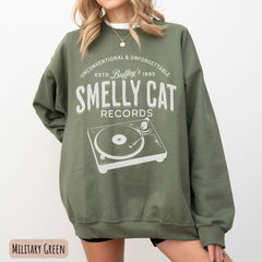 Smelly Cat Records Phoebe Crewneck Sweatshirt