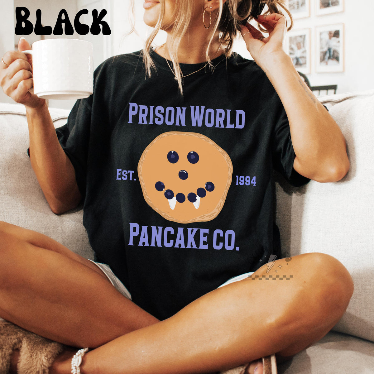 TVD Prison World Pancakes Inspired Tee