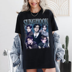 Vintage Sunghoon Graphic T-Shirt Top