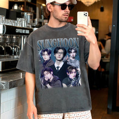 Vintage Sunghoon Graphic T-Shirt Top